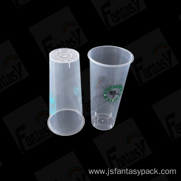 Disposable packaging Cup Plastic Injection Bubble Tea Cup